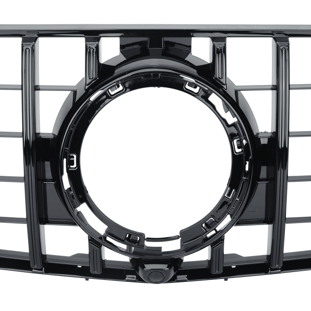 Kühlergrill glanz Schwarz GT Panamericana passend für Mercedes GLC X253 C253 Facelift