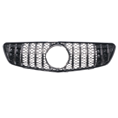 Kühlergrill glanz Schwarz GT Panamericana passend für Mercedes R-Klasse R251 V251 Vorfacelift