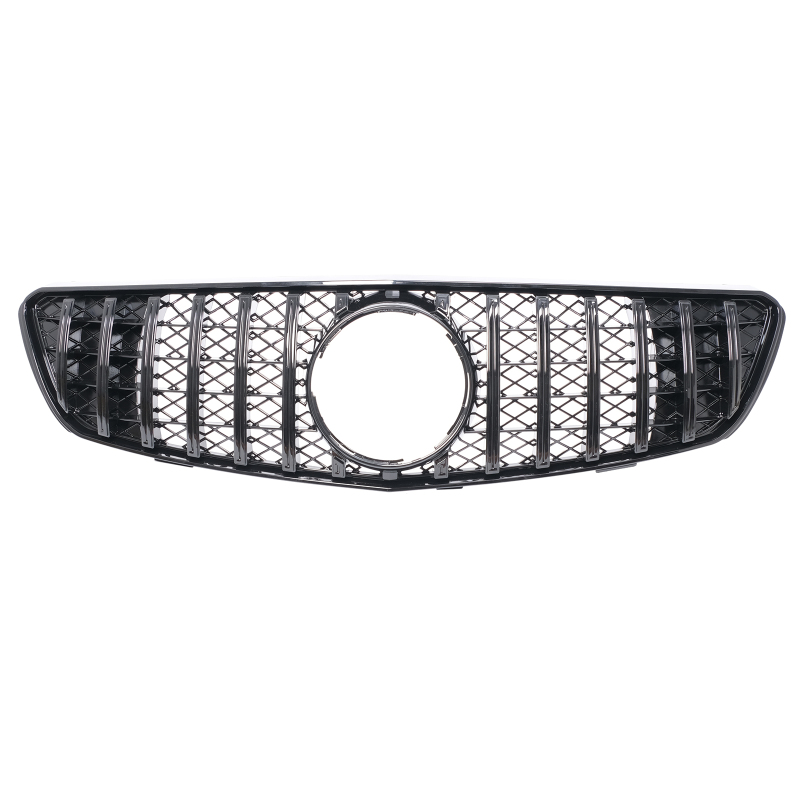 Kühlergrill glanz Schwarz GT Panamericana passend für Mercedes R-Klasse R251 V251 Vorfacelift