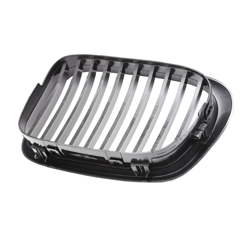 Nieren Grill glanz Schwarz Einzelsteg passend für BMW 5er E39