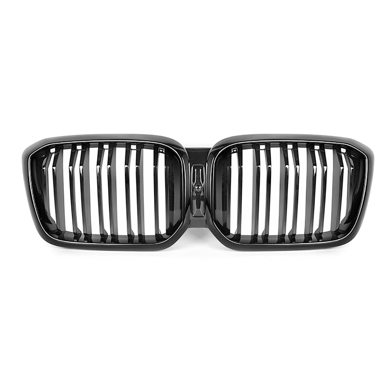 Nieren Grill glanz Schwarz Doppelsteg passend für BMW X3 G01 G02 Facelift