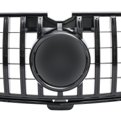 Kühlergrill glanz Schwarz GT Panamericana passend für Mercedes GL Grand Edition X164 Facelift