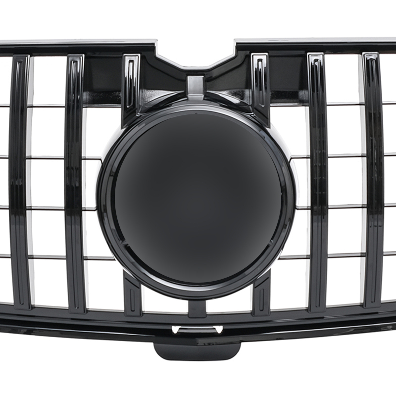 Kühlergrill glanz Schwarz GT Panamericana passend für Mercedes GL Grand Edition X164 Facelift
