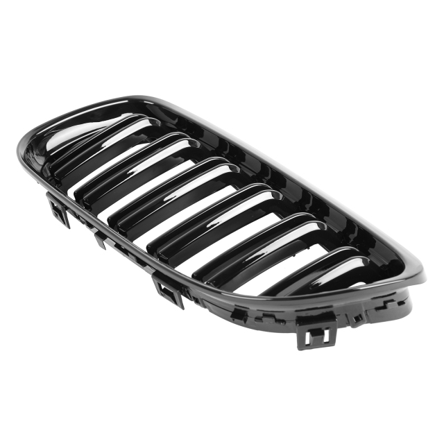 Nieren Grill glanz Schwarz Doppelsteg passend für BMW 3er E90 E91 Facelift
