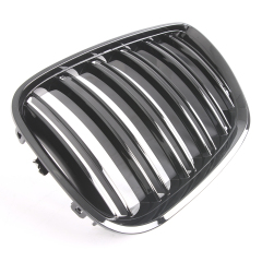 Nieren Grill glanz Schwarz Doppelsteg passend für BMW X5 E53 Facelift