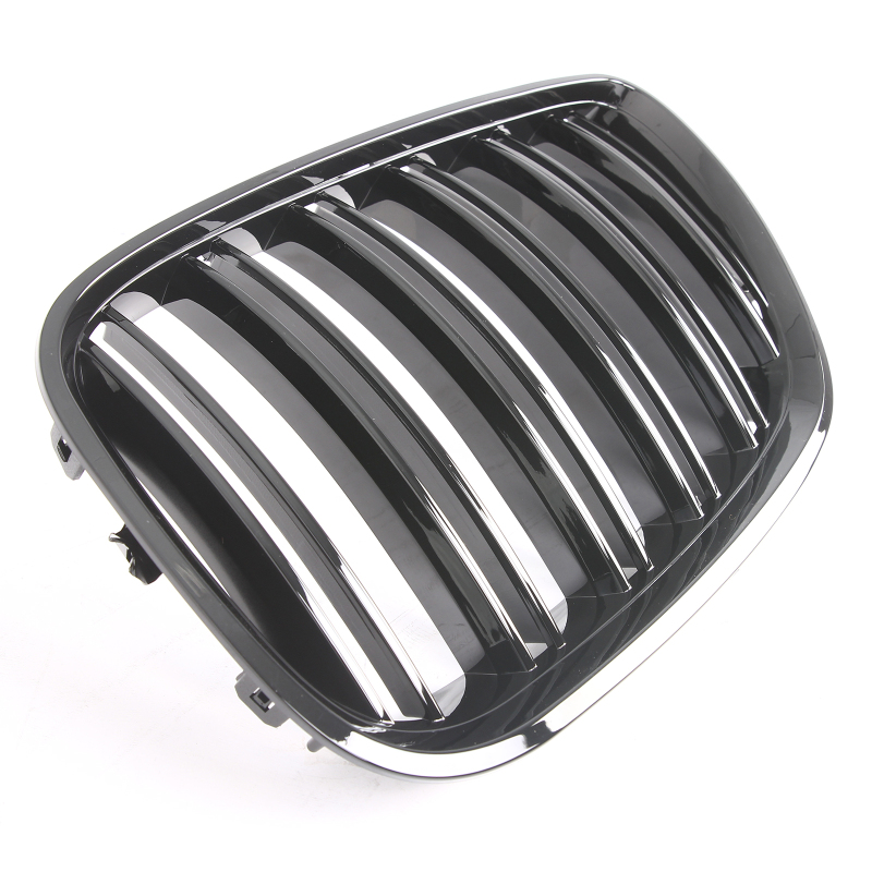 Nieren Grill glanz Schwarz Doppelsteg passend für BMW X5 E53 Facelift