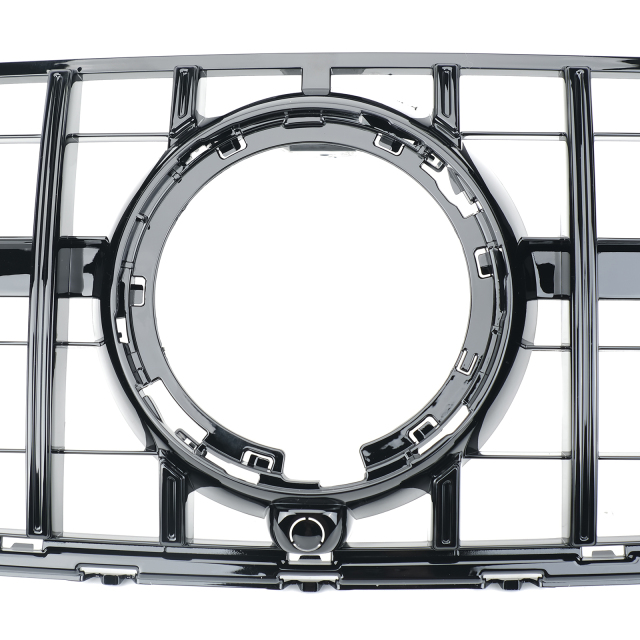 Kühlergrill glanz Schwarz GT Panamericana passend für Mercedes GLC X253 C253 Facelift AMG-Paket