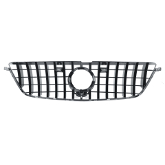 Kühlergrill glanz Schwarz GT Panamericana passend für Mercedes GL X166 AMG-Paket