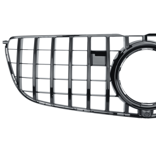 Kühlergrill glanz Schwarz GT Panamericana passend für Mercedes GLS X166