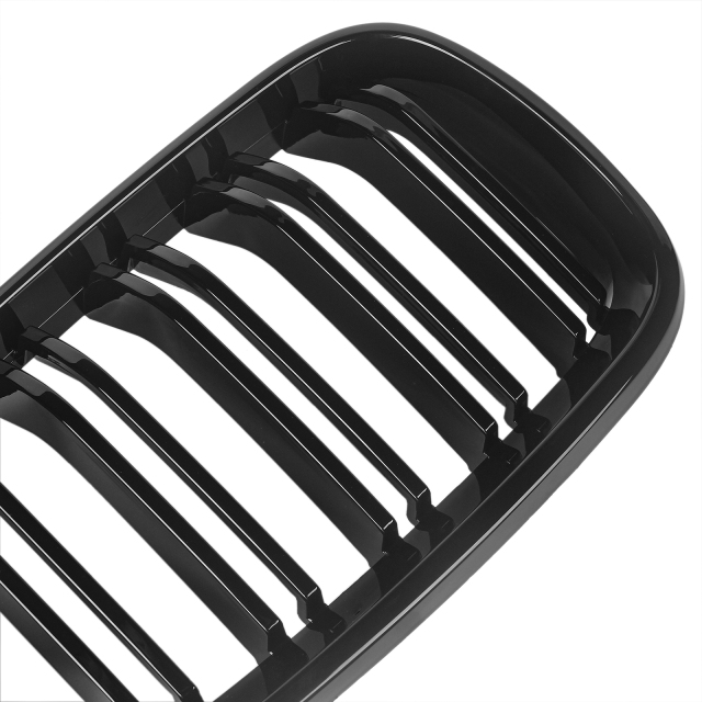 Nieren Grill glanz Schwarz Doppelsteg passend für BMW 2er F22 F23