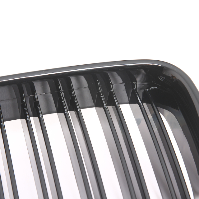 Nieren Grill glanz Schwarz Doppelsteg passend für BMW 3er E36 Vorfacelift