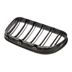 Nieren Grill glanz Schwarz Doppelsteg passend für BMW 6er F06 F12 F13