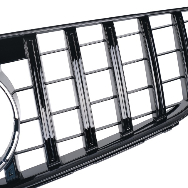 Kühlergrill glanz Schwarz GT Panamericana passend für Mercedes C-Klasse W204 S204 C204