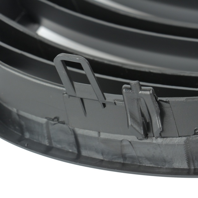 Nieren Grill matt Schwarz Einzelsteg passend für BMW X5 E70 E71