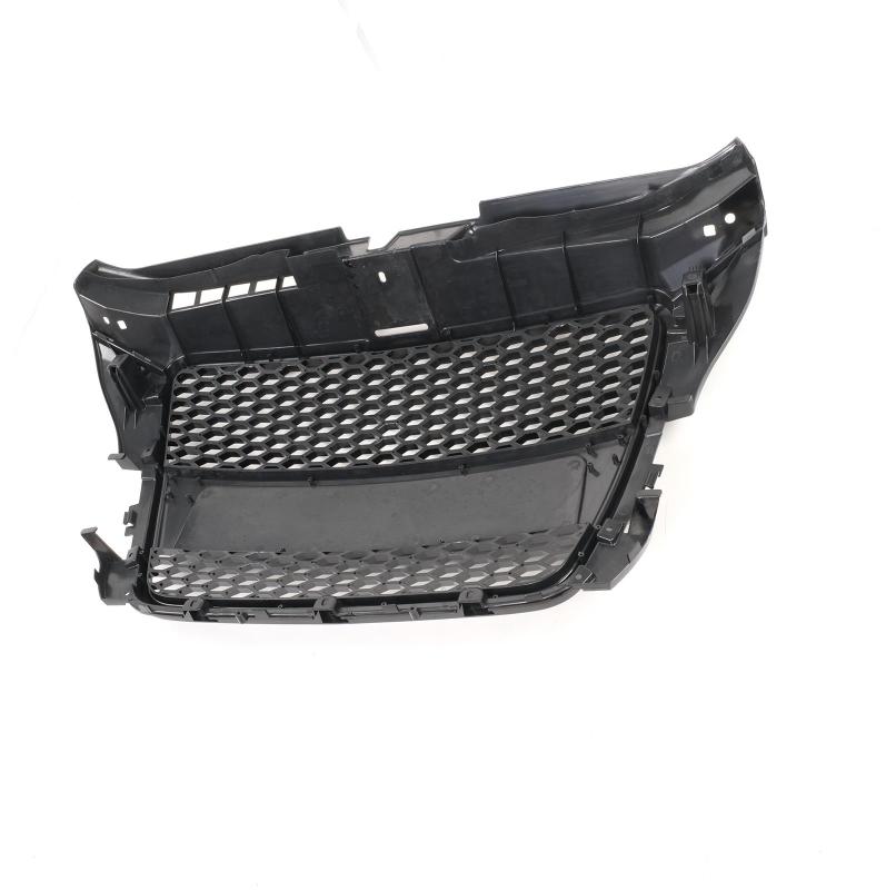 Passt für Audi A3 8P Waben Grill Kühlergrill Front Grill Schwarz Glanz bj. ab 08