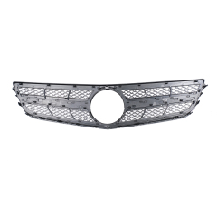 Kühlergrill glanz Schwarz AMG Look passend für Mercedes E-KlasseCoupe C207 A207 Vorfacelift