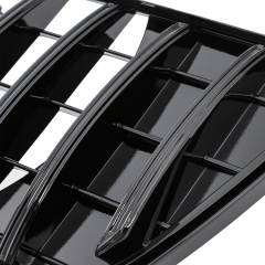 Kühlergrill glanz Schwarz GT Panamericana passend für Mercedes GL X164 Vorfacelift