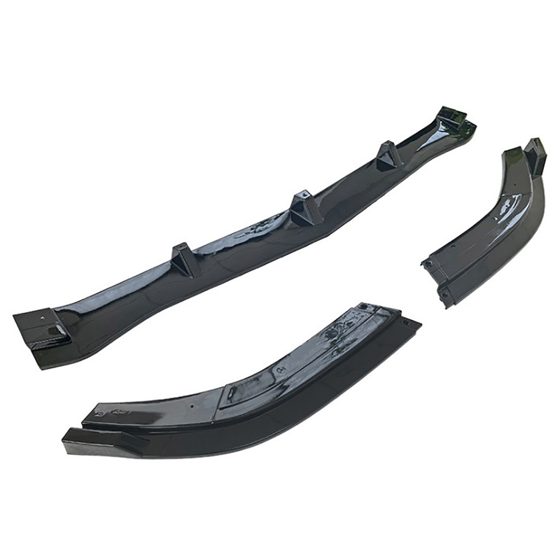 Spoilerlippe Frontlippe GLANZ SCHWARZ für Mercedes W212 S212 2013-2016
