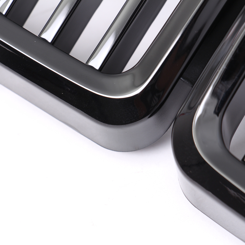 Nieren Grill glanz Schwarz Einzelsteg passend für BMW 3er E30 LIMOUSINE CABRIOLET TOURING