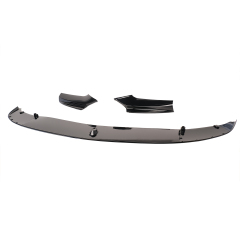 Spoilerlippe Frontlippe GLANZ SCHWARZ für BMW 5er F10 F11 M Paket