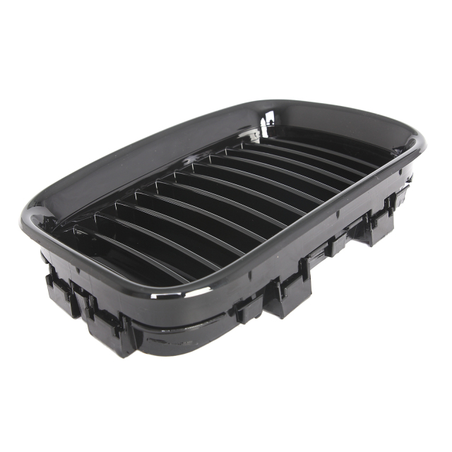 Nieren Grill glanz Schwarz Einzelsteg passend für BMW 3er E36 Vorfacelift