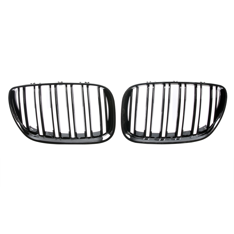 Nieren Grill glanz Schwarz Doppelsteg passend für BMW X5 E53 Facelift