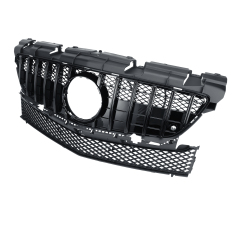 Kühlergrill glanz Schwarz GT Panamericana passend für Mercedes SLK R172 Vorfacelift