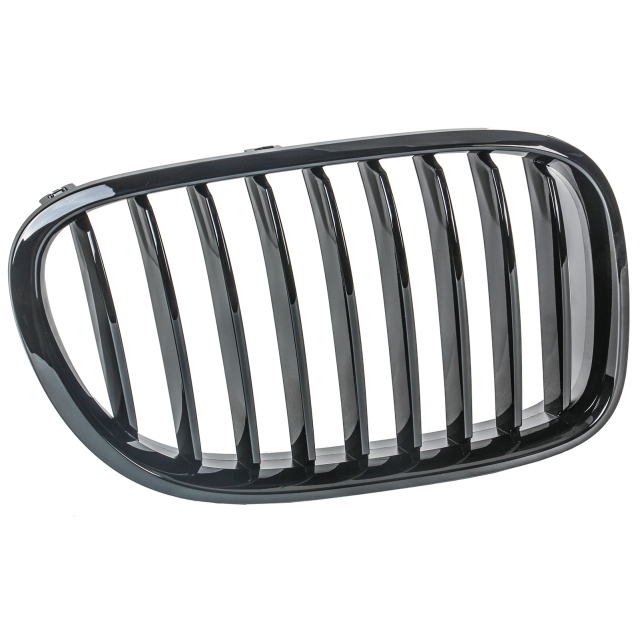 Nieren Grill glanz Schwarz Einzelsteg passend für BMW 7er F01 F02 F03 F04 Facelift