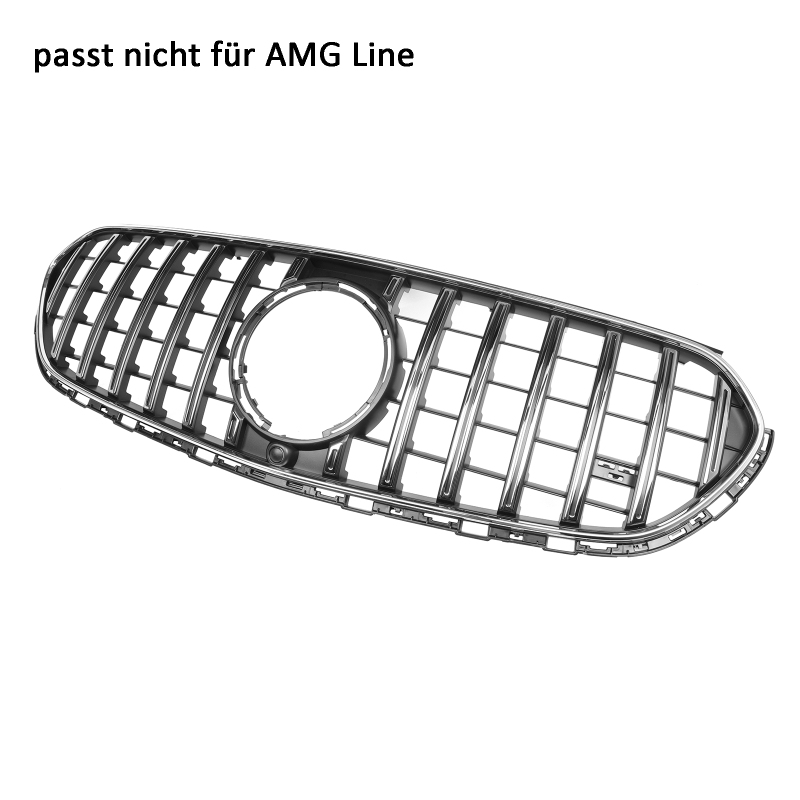 Kühlergrill Chrom GT Panamericana passend für Mercedes GLC X254 C254 Serienausstattung