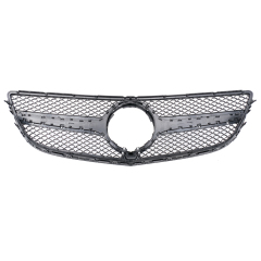 Kühlergrill glanz Schwarz AMG Look passend für Mercedes E-KlasseCoupe C207 A207 Facelift