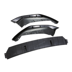 Spoilerlippe Frontlippe GLANZ SCHWARZ für BMW 5er G30 G31 2021-2023
