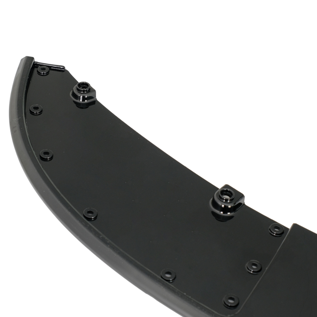 Spoilerlippe Frontlippe GLANZ SCHWARZ für BMW 4er F32 F33 M Paket