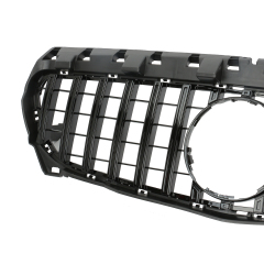 Kühlergrill glanz Schwarz GT Panamericana passend für Mercedes CLA C117 X117 Vorfacelift