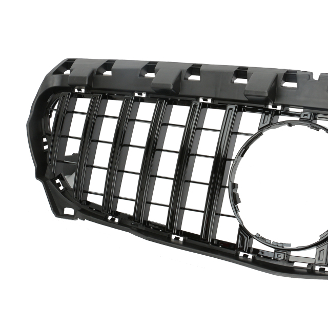 Kühlergrill glanz Schwarz GT Panamericana passend für Mercedes CLA C117 X117 Vorfacelift