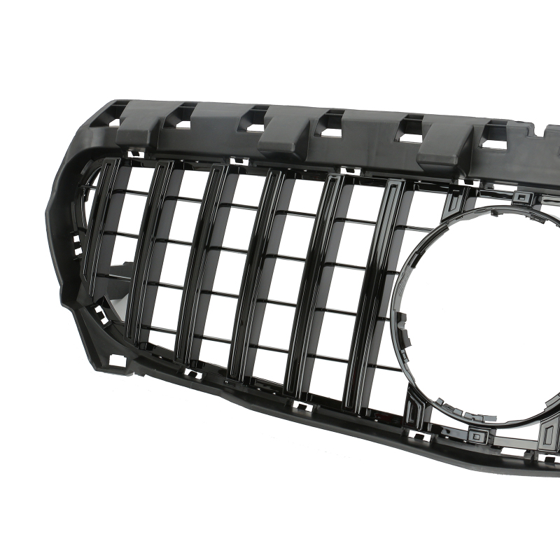 Kühlergrill glanz Schwarz GT Panamericana passend für Mercedes CLA C117 X117 Vorfacelift