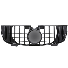 Kühlergrill glanz Schwarz GT Panamericana passend für Mercedes GL X164 Vorfacelift