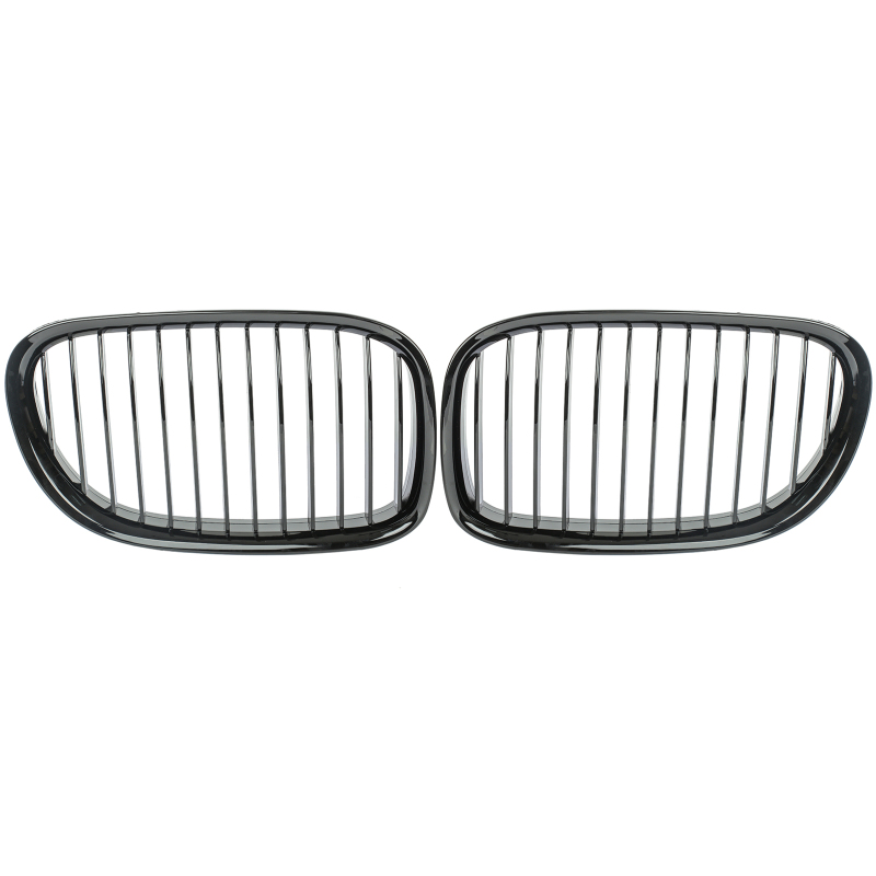 Nieren Grill passt für BMW 7ER F10 F02 F03 F04 Einzelsteg Schwarz