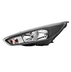 2x Front Scheinwerfer für Ford Focus III MK3 Facelift Schwarz Hauptscheinwerfer