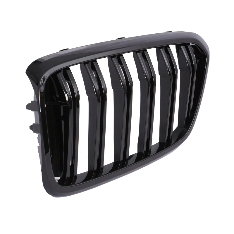 Nieren Grill glanz Schwarz Doppelsteg passend für BMW 6er G32 Vorfacelift
