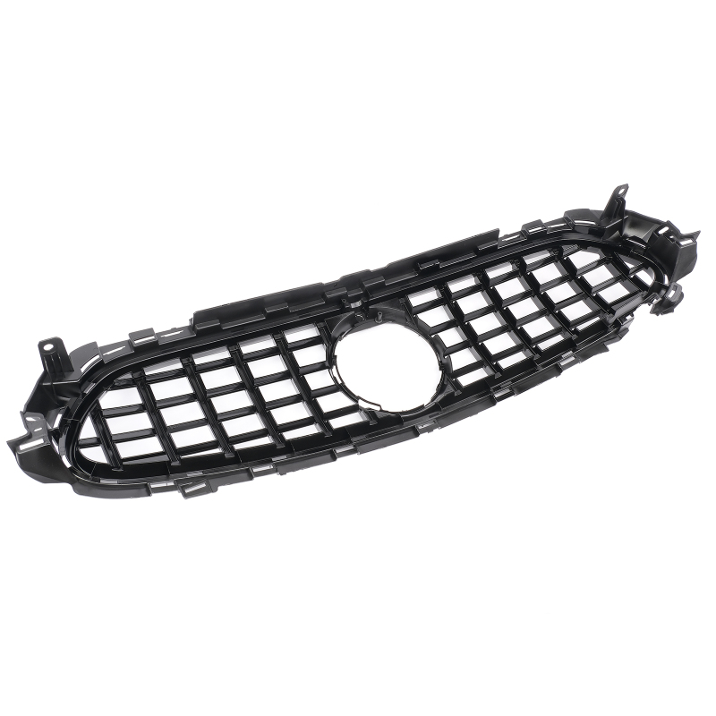 Kühlergrill glanz Schwarz GT Panamericana passend für Mercedes E-Klasse W213 S213 C238 A238 Facelift AMG-Paket