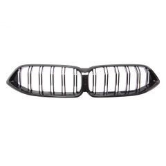 Nieren Grill glanz Schwarz Doppelsteg passend für BMW 8er G15 G14 G16 F92 F91 F93