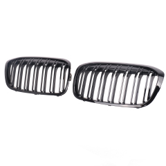 Nieren Grill glanz Schwarz Doppelsteg passend für BMW 2er Active Tourer F45 F46 Facelift