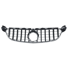 Kühlergrill glanz Schwarz GT Panamericana passend für Mercedes C-Klasse W205 C63 Facelift