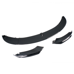 Spoilerlippe Frontlippe GLANZ SCHWARZ für BMW 4er F32 F33 M Paket