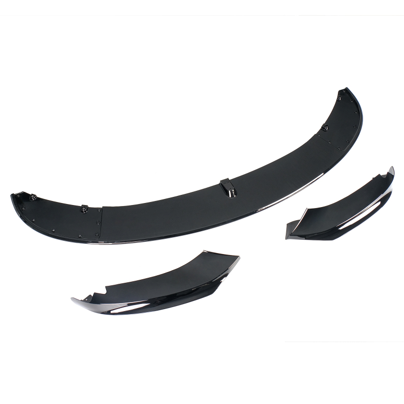 Spoilerlippe Frontlippe GLANZ SCHWARZ für BMW 4er F32 F33 M Paket
