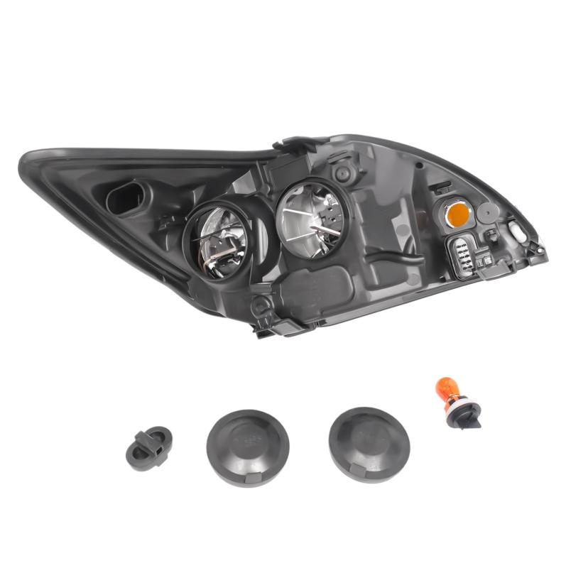 2x Front Scheinwerfer für Ford Focus II MK2 Facelift Schwarz Hauptscheinwerfer