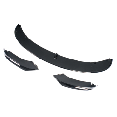Spoilerlippe Frontlippe GLANZ SCHWARZ für BMW 4er F32 F33 M Paket