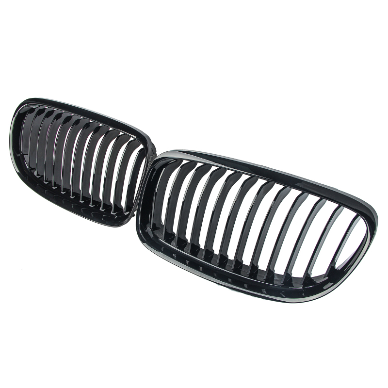 Nieren Grill glanz Schwarz Einzelsteg passend für BMW 3er E90 E91 Facelift