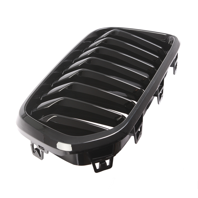 Nieren Grill glanz Schwarz Einzelsteg passend für BMW X2 F39