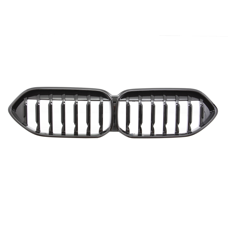 Nieren Grill glanz Schwarz Einzelsteg passend für BMW 2er Gran Coupe F44